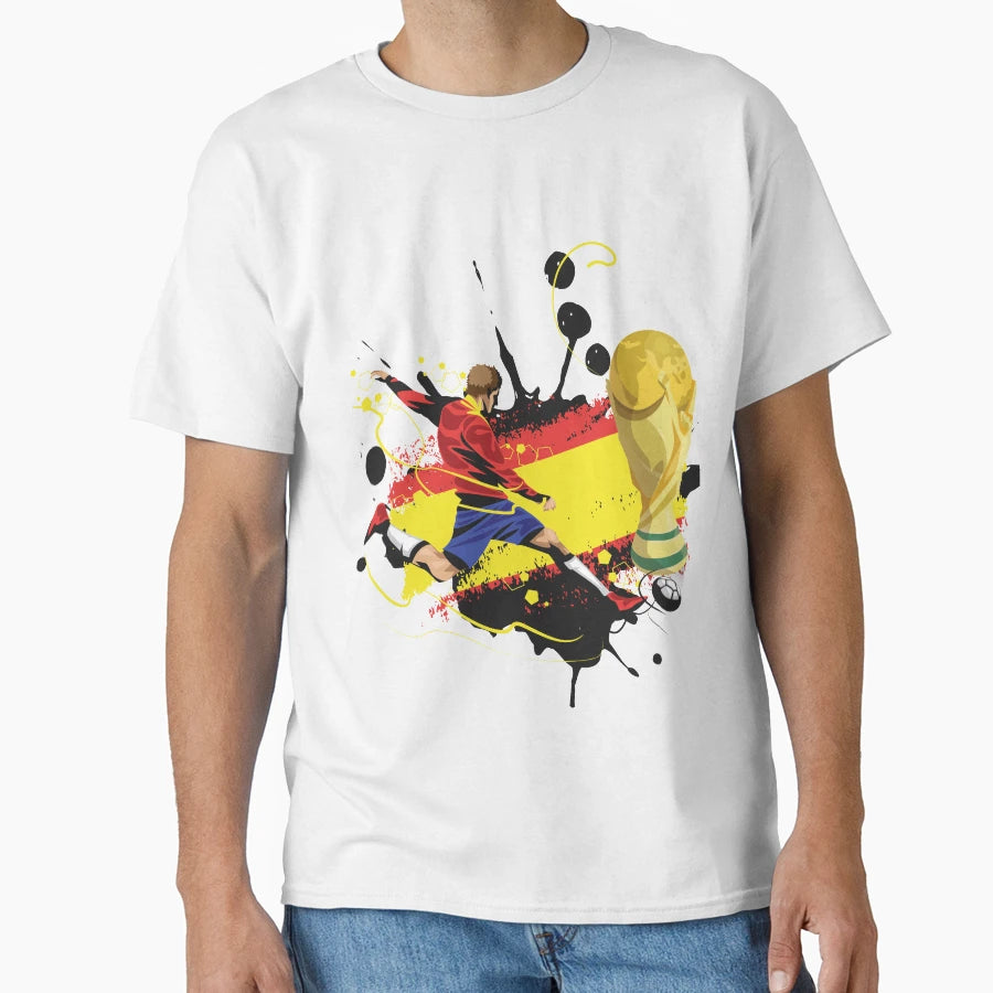 Spain World Soccer Cup 2018 T-Shirt - Trendy Graphic Unisex - T-Shirt, Sweatshirt, Hoodie