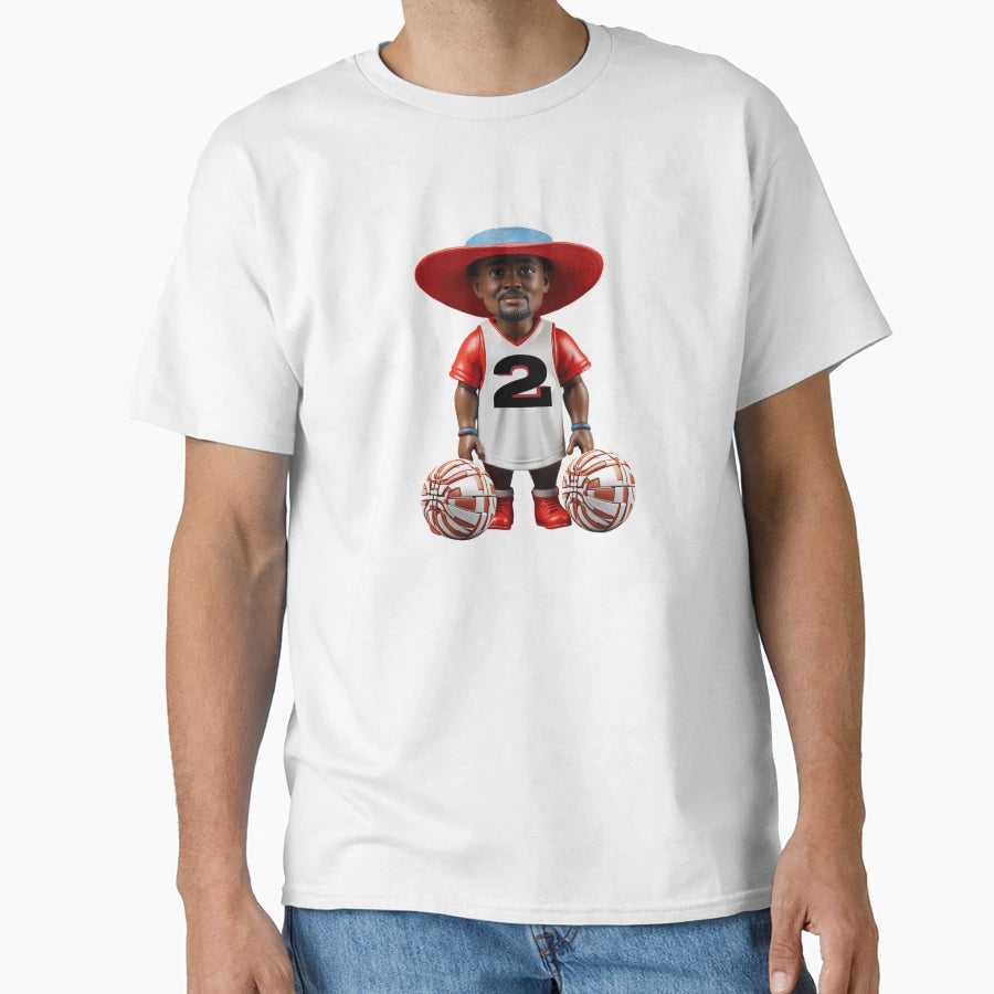 Larry Johnson Mini Doll T-Shirt - Custom Art Print Men Women - T-Shirt, Sweatshirt, Hoodie