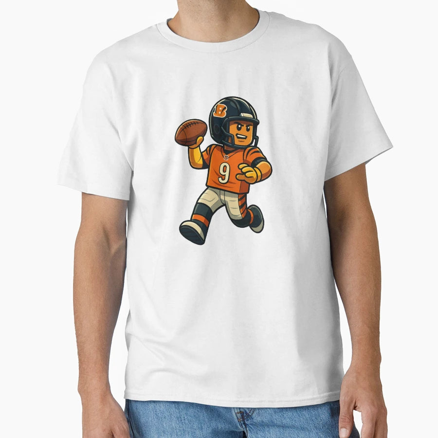 Block Burrow T-Shirt - Streetwear Style for Adults - T-Shirt, Sweatshirt, Hoodie