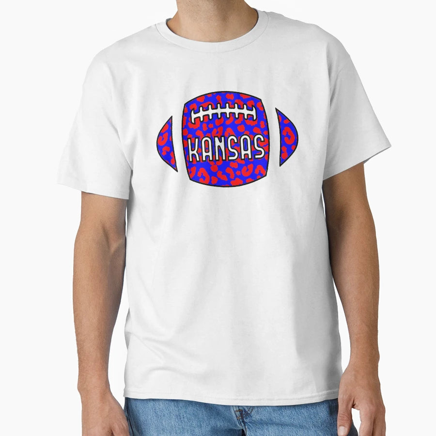 Kansas Football T-Shirt - Unique Graphic Unisex - T-Shirt, Sweatshirt, Hoodie