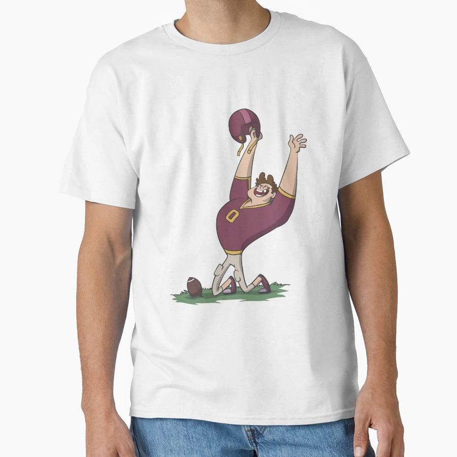 American Football Player Cheers T-Shirt - Graphic Print for Adults - T-Shirt, Sweatshirt, Hoodie