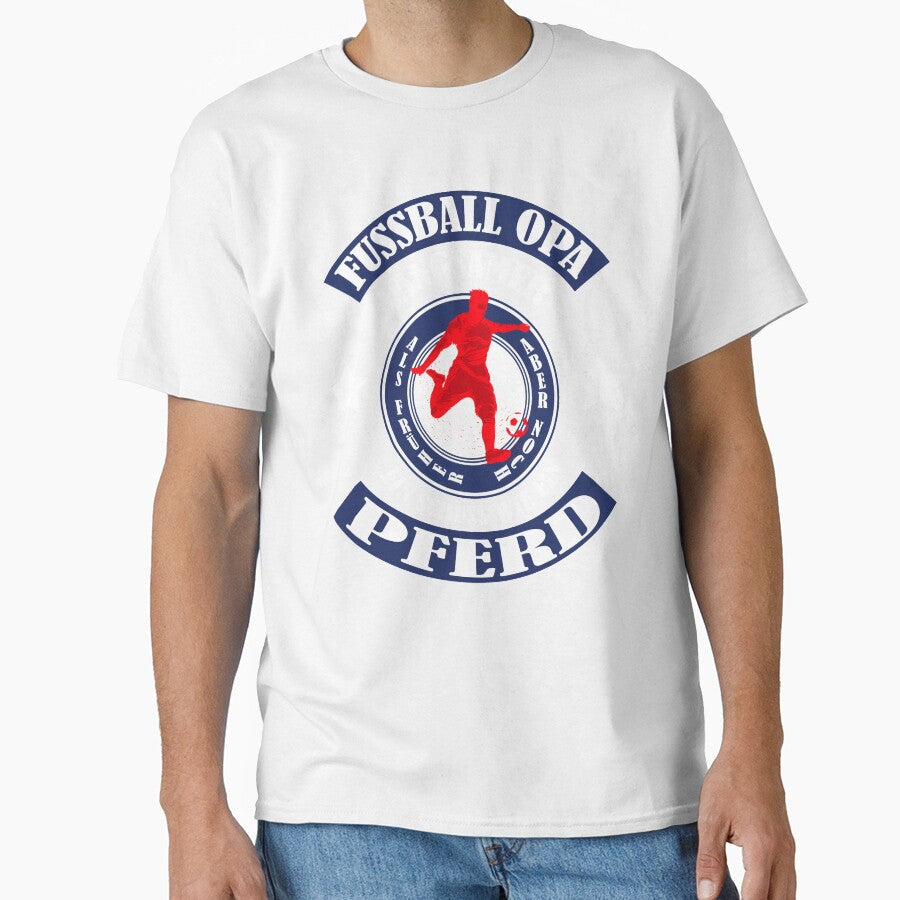 Soccer Player Grandpa Has Shot Like A Horse by - Adult & Kids T-Shirts, Sweatshirts & Hoodies apparel design preview 1
