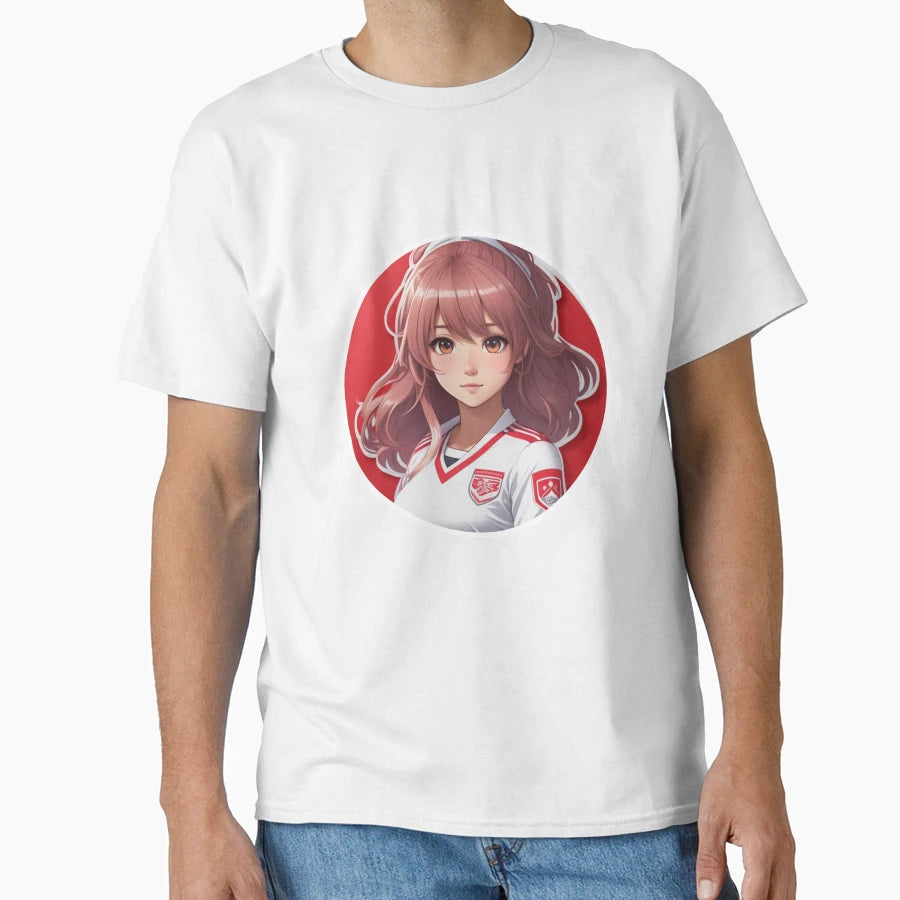 Sport Art Portrait 8 Anime Athlete T-Shirt - Fun Novelty Design Men Women - T-Shirt, Sweatshirt, Hoodie