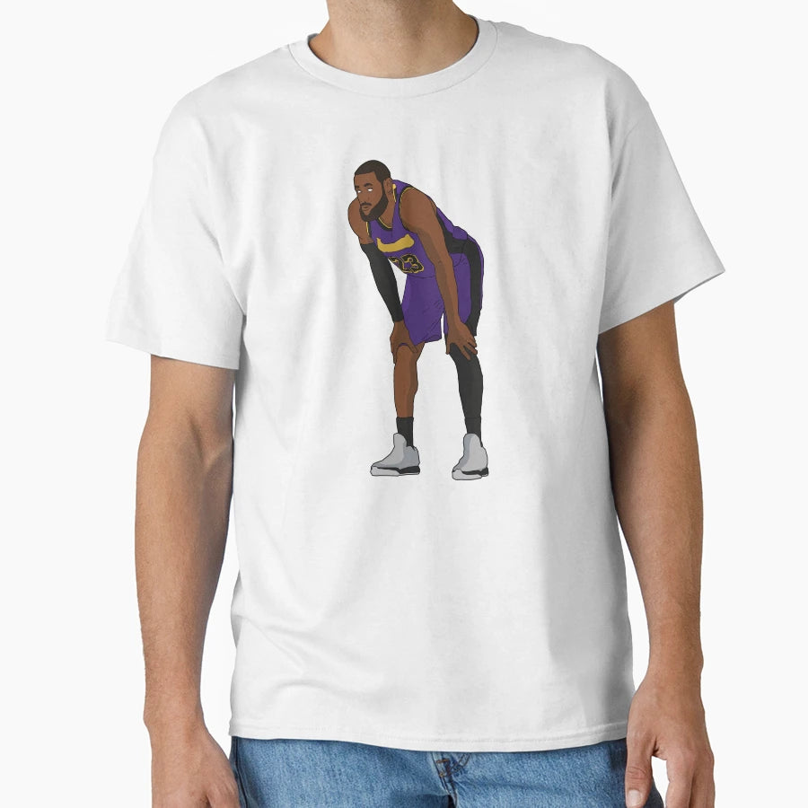 Lebron Cartoon T-Shirt - Unique Graphic Men Women - T-Shirt, Sweatshirt, Hoodie