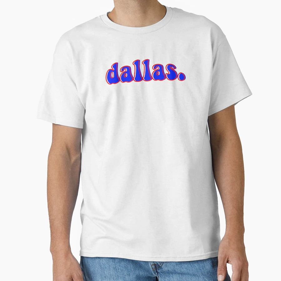 Dallas Texas T-Shirt - Custom Art Print Unisex - T-Shirt, Sweatshirt, Hoodie