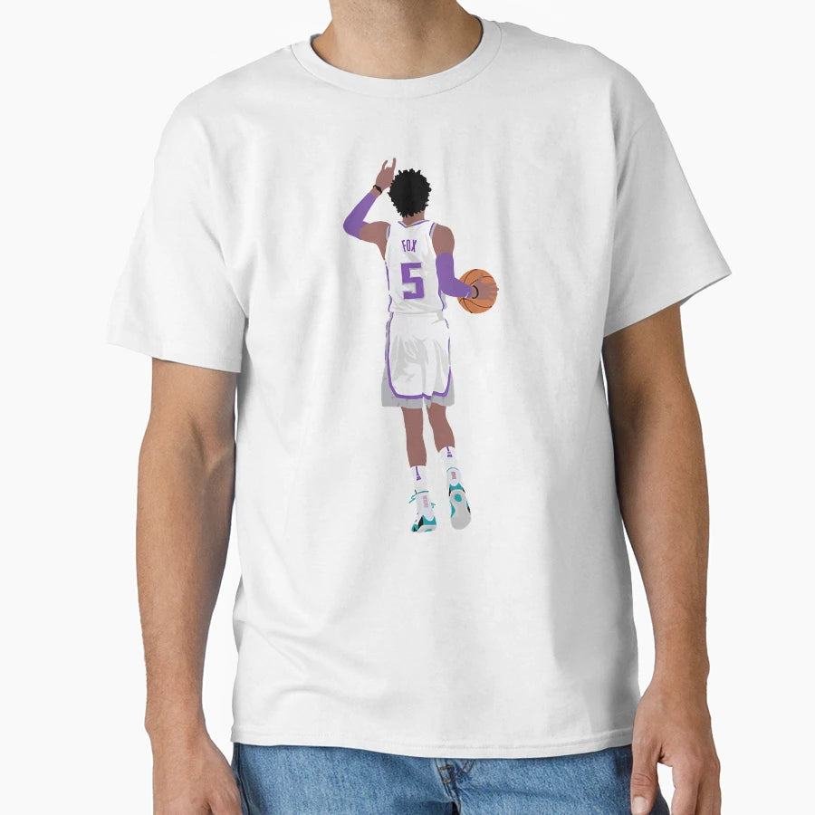 Deaaron Fox T-Shirt - Graphic Print for Adults - T-Shirt, Sweatshirt, Hoodie