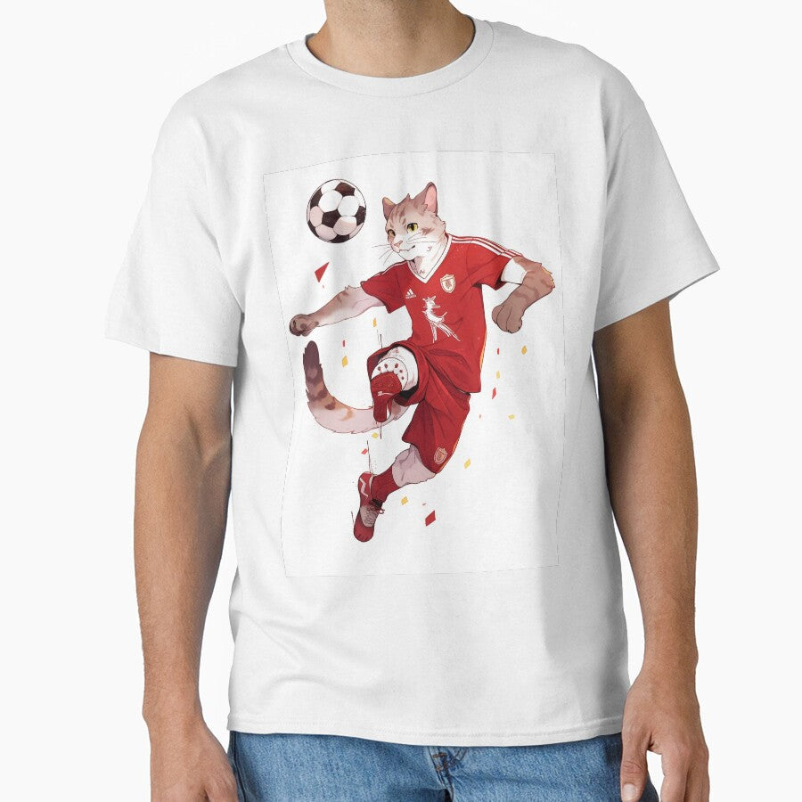 Cat Feline FIFA Superstar (Anime) by BDMeow - Adult & Kids T-Shirts, Sweatshirts & Hoodies apparel design preview 1