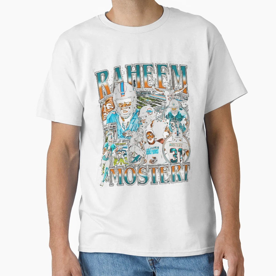 Raheem Mostert Bootleg T-Shirt - Custom Art Print Unisex - T-Shirt, Sweatshirt, Hoodie