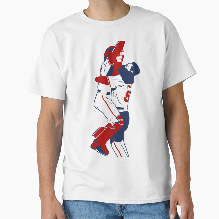 Papelbon And Varitek T-Shirt - Minimalist Print Unisex - T-Shirt, Sweatshirt, Hoodie
