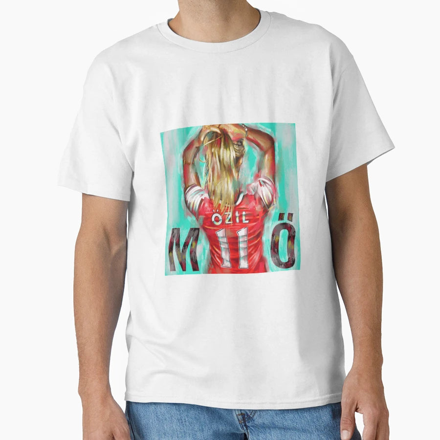 Ozil Goonerette T-Shirt - Aesthetic Graphic for Adults - T-Shirt, Sweatshirt, Hoodie