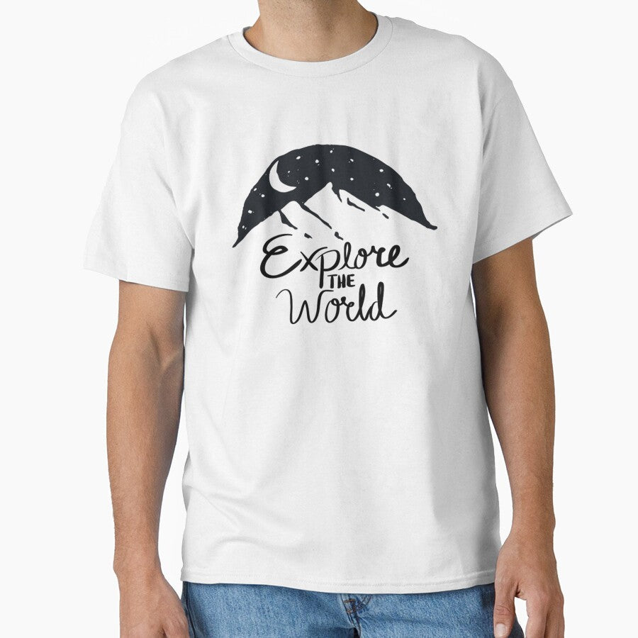Explore Mountain by nastnalbertj - Adult & Kids T-Shirts, Sweatshirts & Hoodies apparel design preview 1