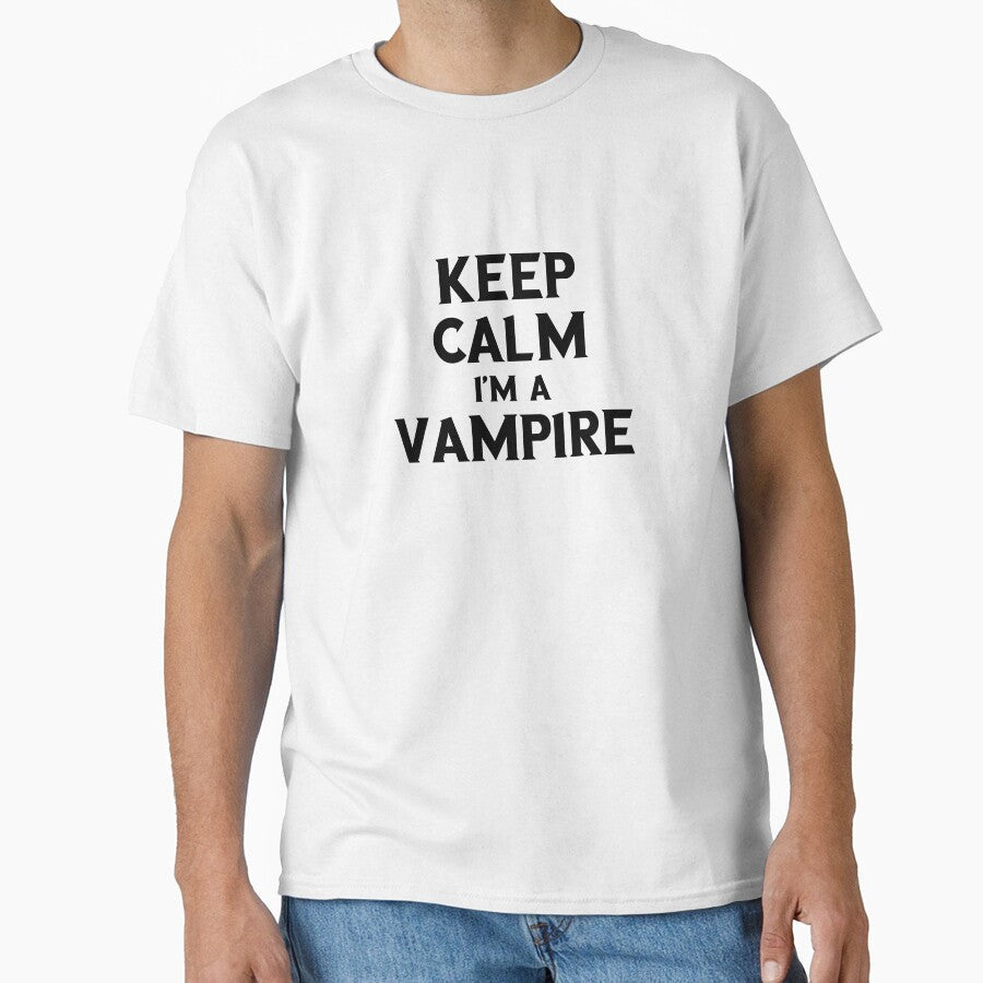 Keep Calm I'm a Vampire by T-shirts4you - Adult & Kids T-Shirts, Sweatshirts & Hoodies apparel design preview 1