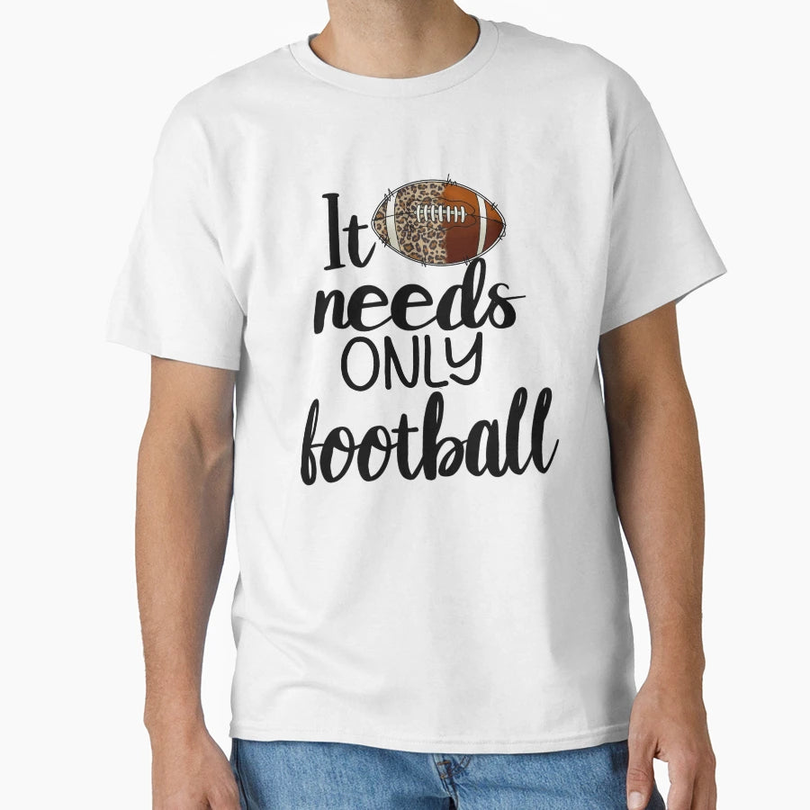 Football Leopard Png Sublimation T-Shirt - Custom Art Print for Adults - T-Shirt, Sweatshirt, Hoodie