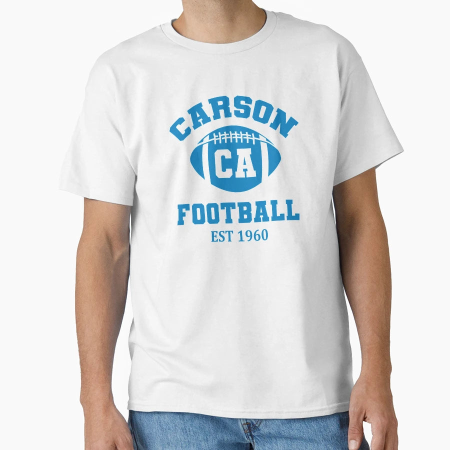 Carson Football Est 1960 T-Shirt - Minimalist Print for Adults - T-Shirt, Sweatshirt, Hoodie