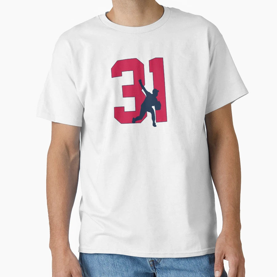 Maddux 31 Professor Baseball Icon T-Shirt - Trendy Graphic for Adults - T-Shirt, Sweatshirt, Hoodie