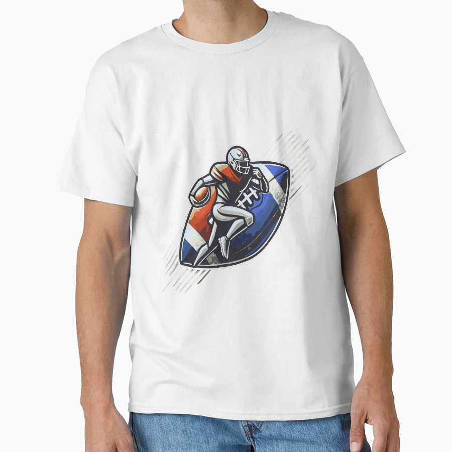Football Season Football Game T-Shirt - Aesthetic Graphic for Adults - T-Shirt, Sweatshirt, Hoodie