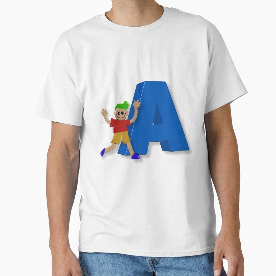 Letters Ywzm 1 T-Shirt - Casual Everyday Wear for Adults - T-Shirt, Sweatshirt, Hoodie
