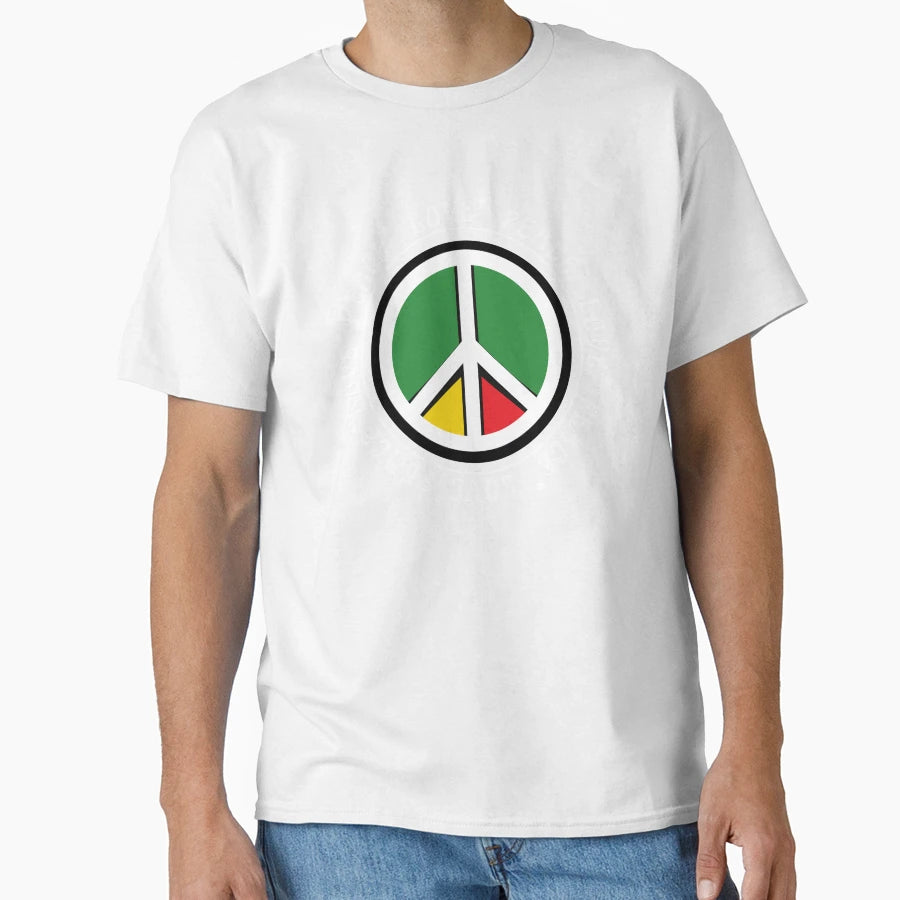 Peace And Love T-Shirt - Trendy Graphic for Adults - T-Shirt, Sweatshirt, Hoodie