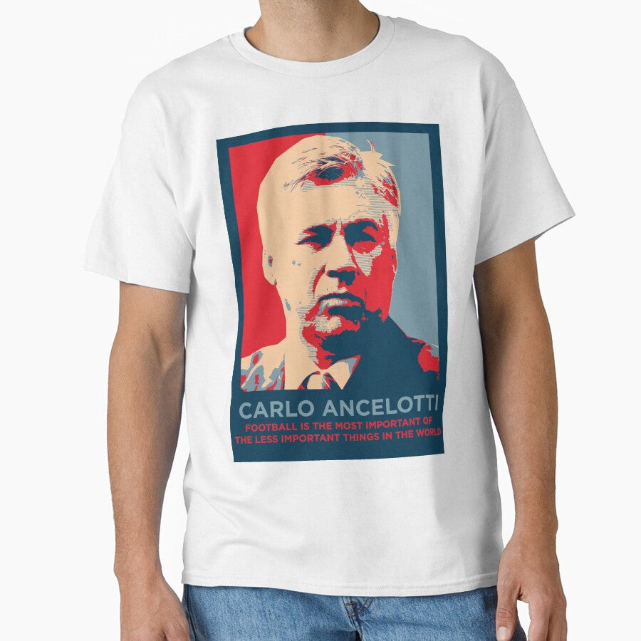 Carlo ancelotti the coach by Gloria312 - Adult & Kids T-Shirts, Sweatshirts & Hoodies apparel design preview 1