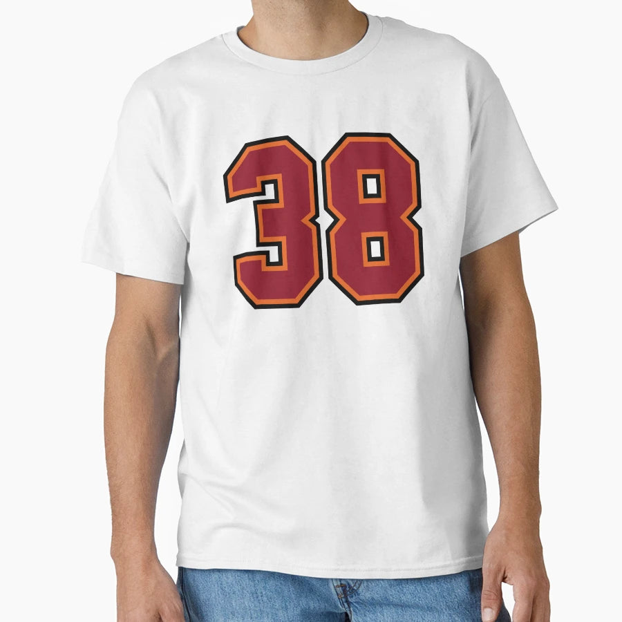 Number 38 Sports Tampa Thirty Eight T-Shirt - Trendy Graphic Men Women - T-Shirt, Sweatshirt, Hoodie