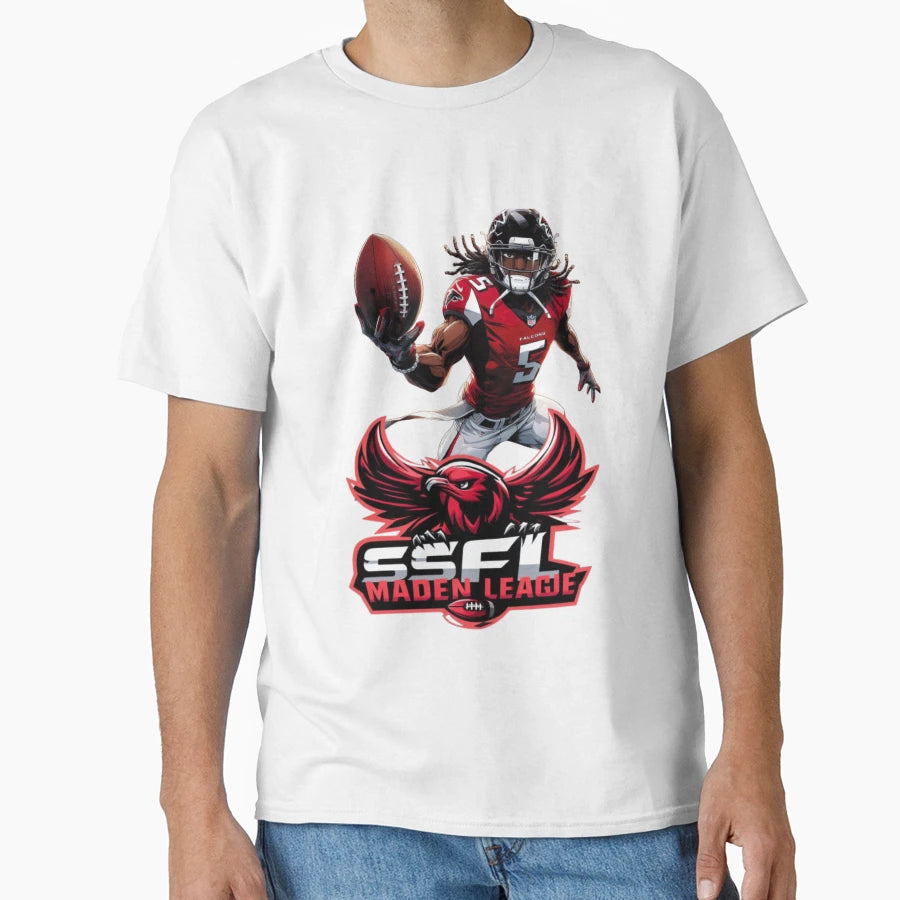5 Falcons Wr T-Shirt - Custom Art Print for Adults - T-Shirt, Sweatshirt, Hoodie