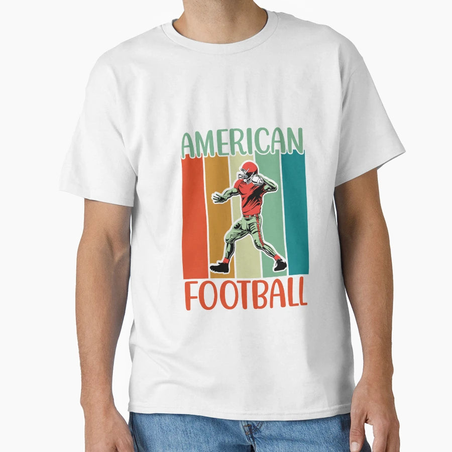 Football Lover American Football T-Shirt - Streetwear Style for Adults - T-Shirt, Sweatshirt, Hoodie