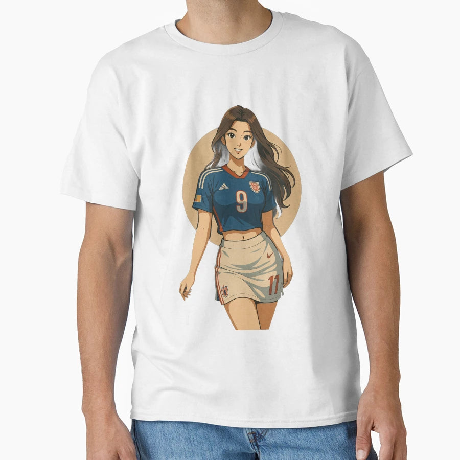 Soccer Spirit Team Playe T-Shirt - Custom Art Print for Adults - T-Shirt, Sweatshirt, Hoodie