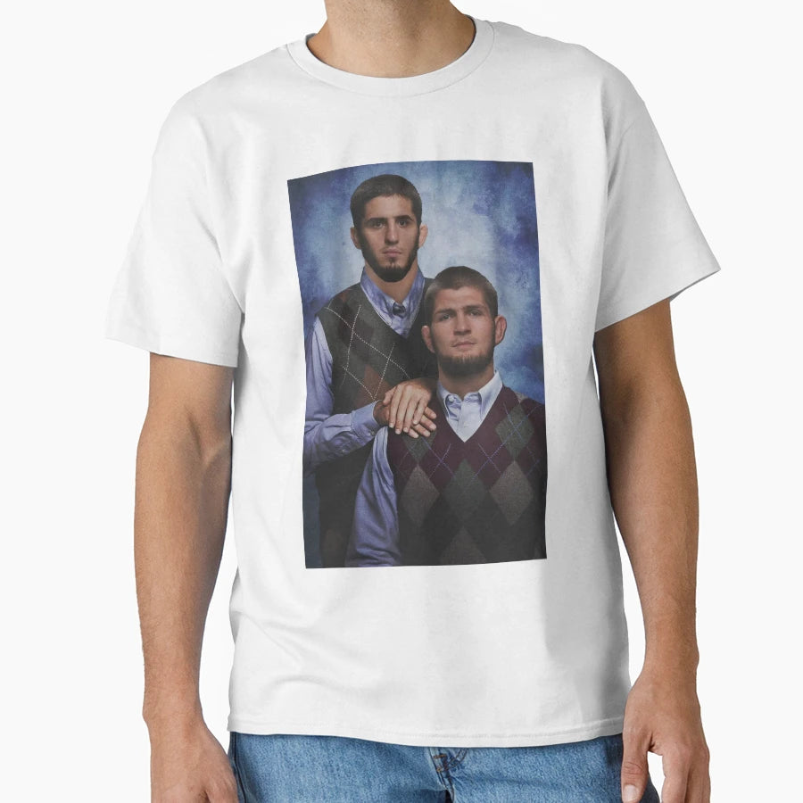 Islam Khabib Step Brothers T-Shirt - Casual Everyday Wear for Adults - T-Shirt, Sweatshirt, Hoodie