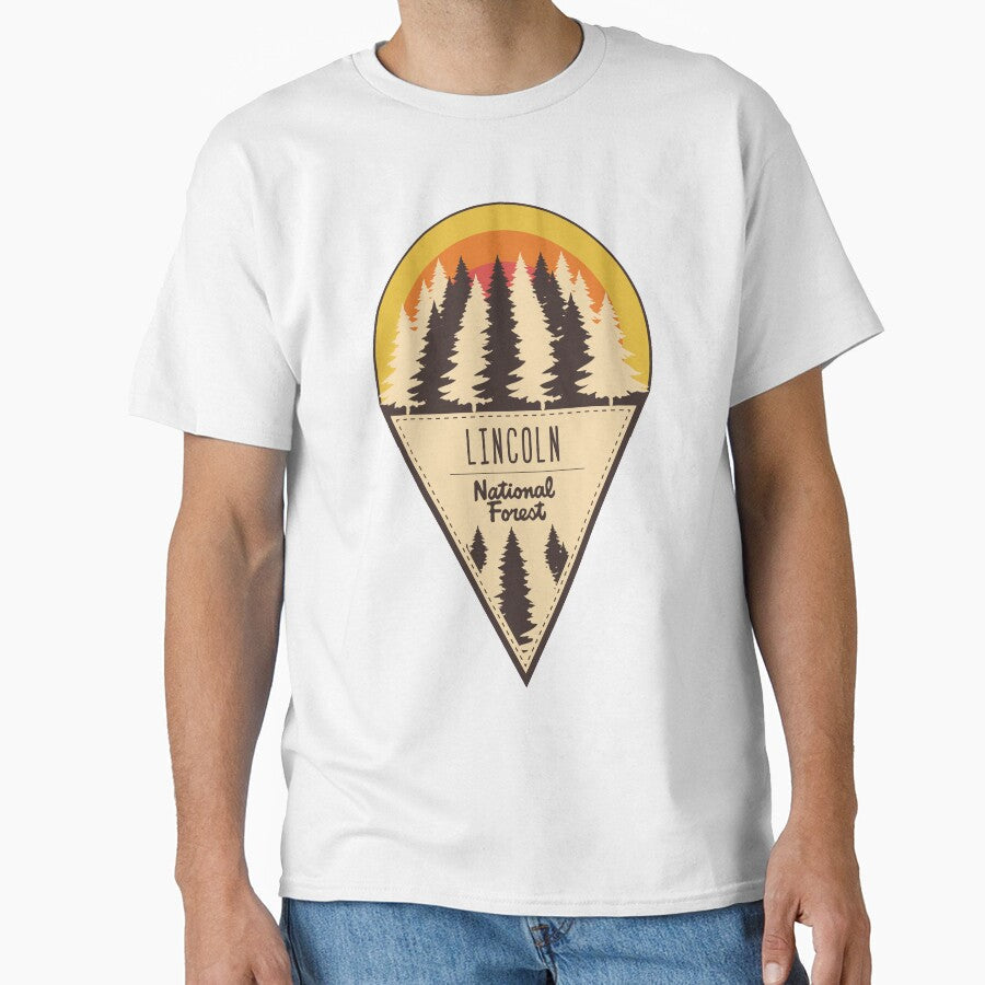 Lincoln national forest by JakubkoJunak - Adult & Kids T-Shirts, Sweatshirts & Hoodies apparel design preview 1