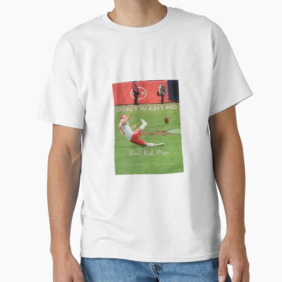 Harrison Butker Short Kick T-Shirt - Graphic Print Men Women - T-Shirt, Sweatshirt, Hoodie