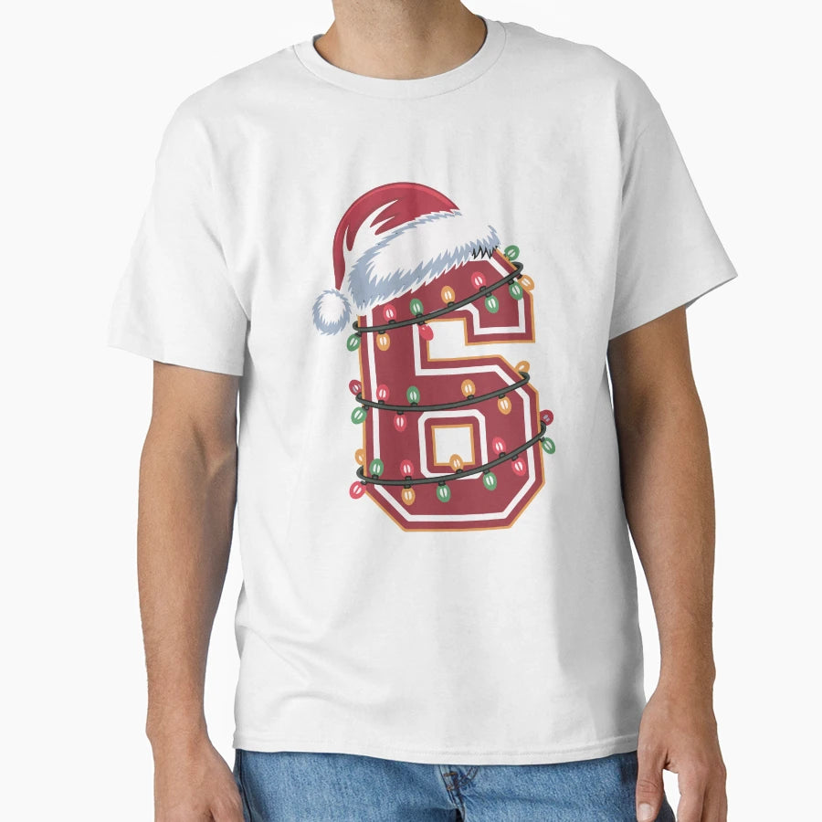 Number 6 6Th Birthday Six Happy T-Shirt - Novelty Apparel Men Women - T-Shirt, Sweatshirt, Hoodie