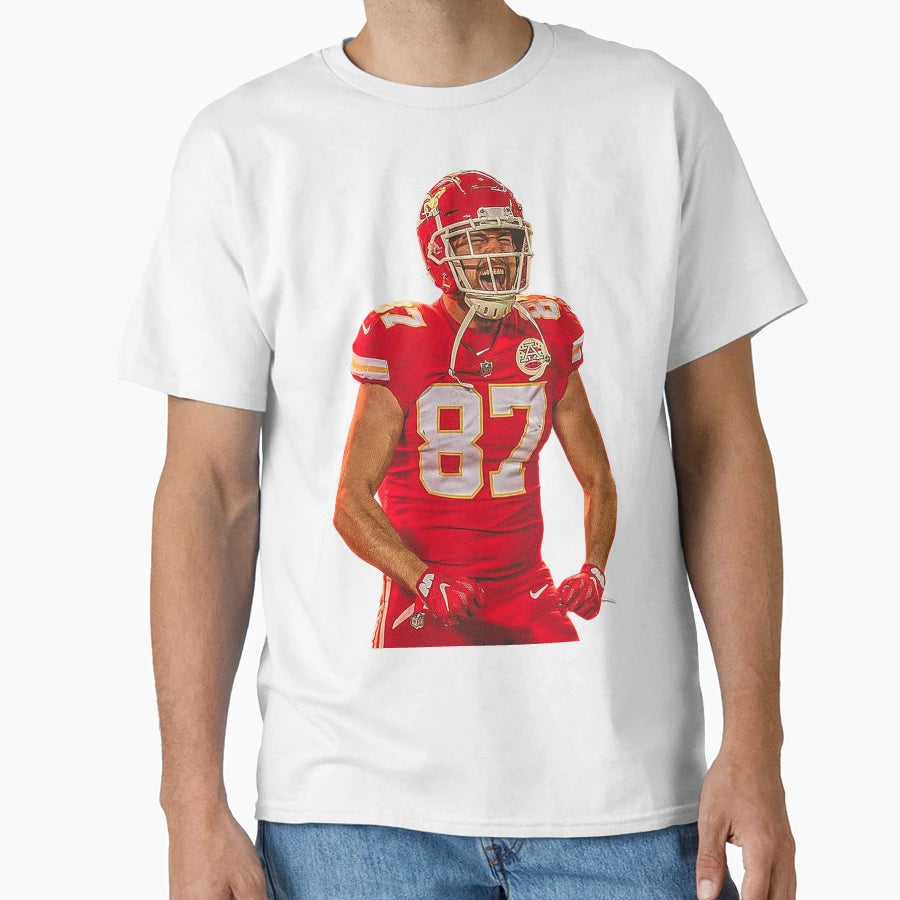 Kansas City Chiefs Mahomes Kelce Jones Kc T-Shirt - Novelty Apparel Unisex - T-Shirt, Sweatshirt, Hoodie