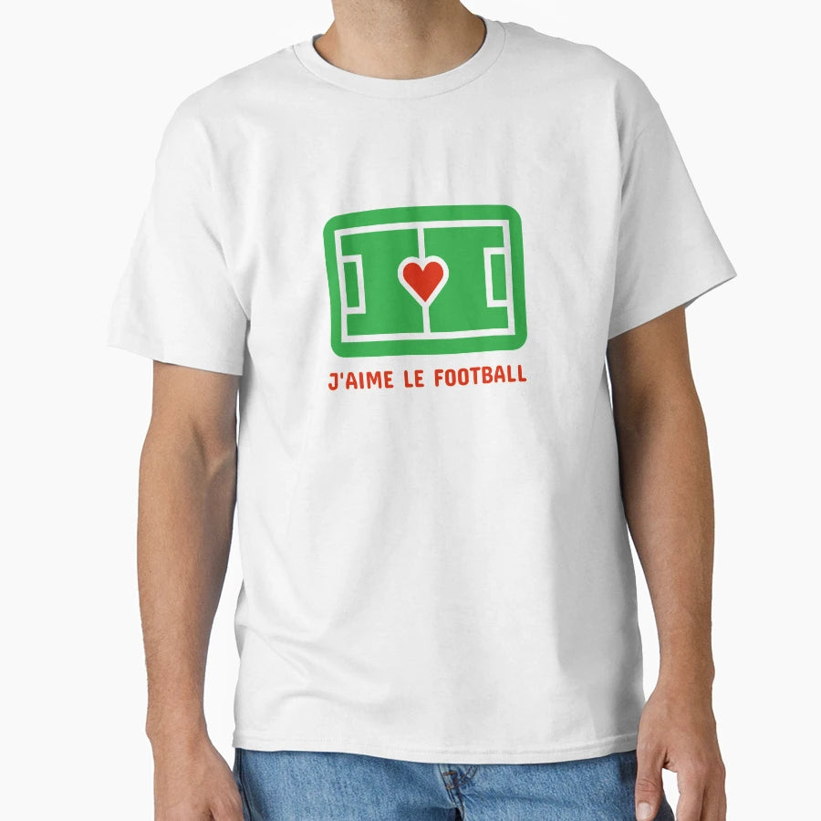 Heart Football T-Shirt - Streetwear Style Unisex - T-Shirt, Sweatshirt, Hoodie