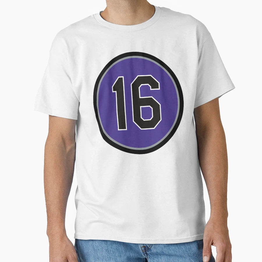 Huston Street 16 Jersey Number T-Shirt - Aesthetic Graphic Men Women - T-Shirt, Sweatshirt, Hoodie