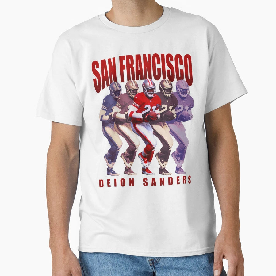 Art San Francisco 49Ers T-Shirt - Aesthetic Graphic for Adults - T-Shirt, Sweatshirt, Hoodie