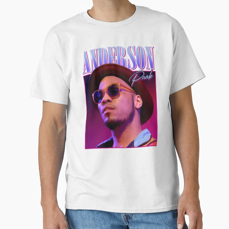 Anderson Paak T-Shirt - Custom Art Print Unisex - T-Shirt, Sweatshirt, Hoodie