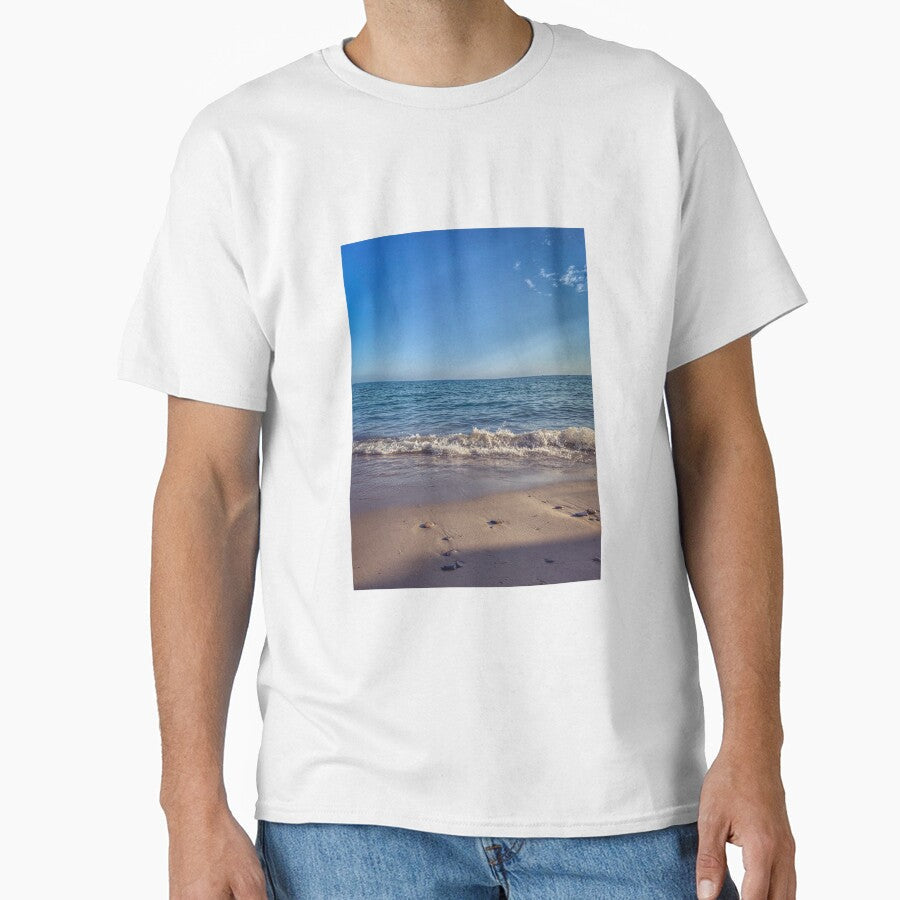 Summer Beach Sea Waves by eleonoraingrid - Adult & Kids T-Shirts, Sweatshirts & Hoodies apparel design preview 1