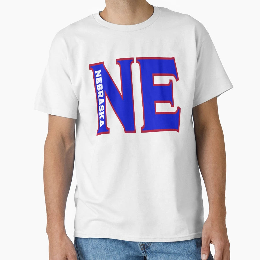 Abbreviated Nebraska T-Shirt - Minimalist Print Men Women - T-Shirt, Sweatshirt, Hoodie