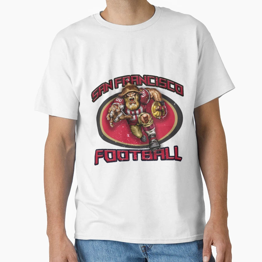 San Francisco Football T-Shirt - Casual Everyday Wear for Adults - T-Shirt, Sweatshirt, Hoodie