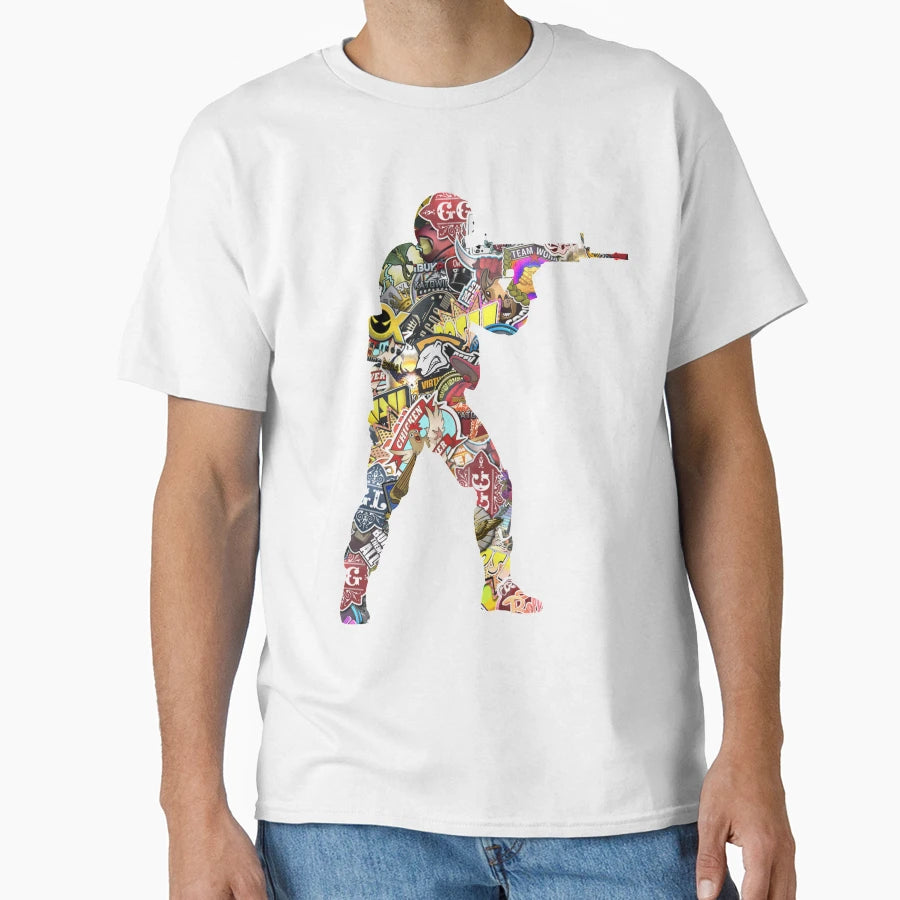 Logo Csgo T-Shirt - Aesthetic Graphic Unisex - T-Shirt, Sweatshirt, Hoodie
