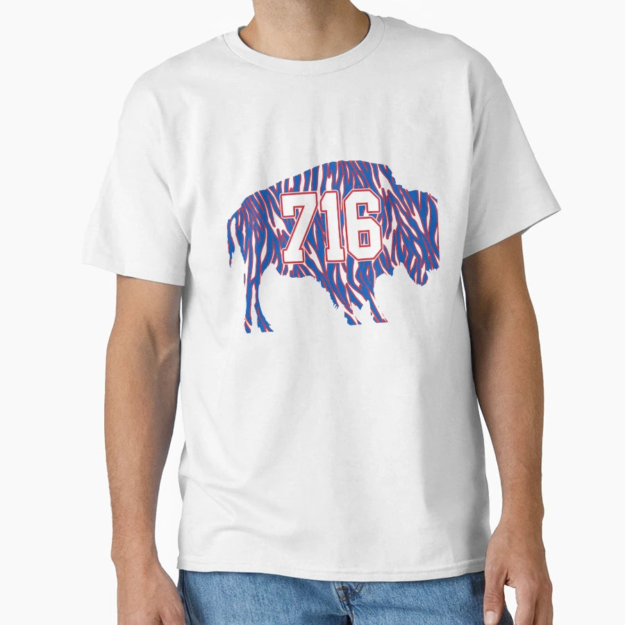 716 Red Stripes T-Shirt - Minimalist Print Unisex - T-Shirt, Sweatshirt, Hoodie
