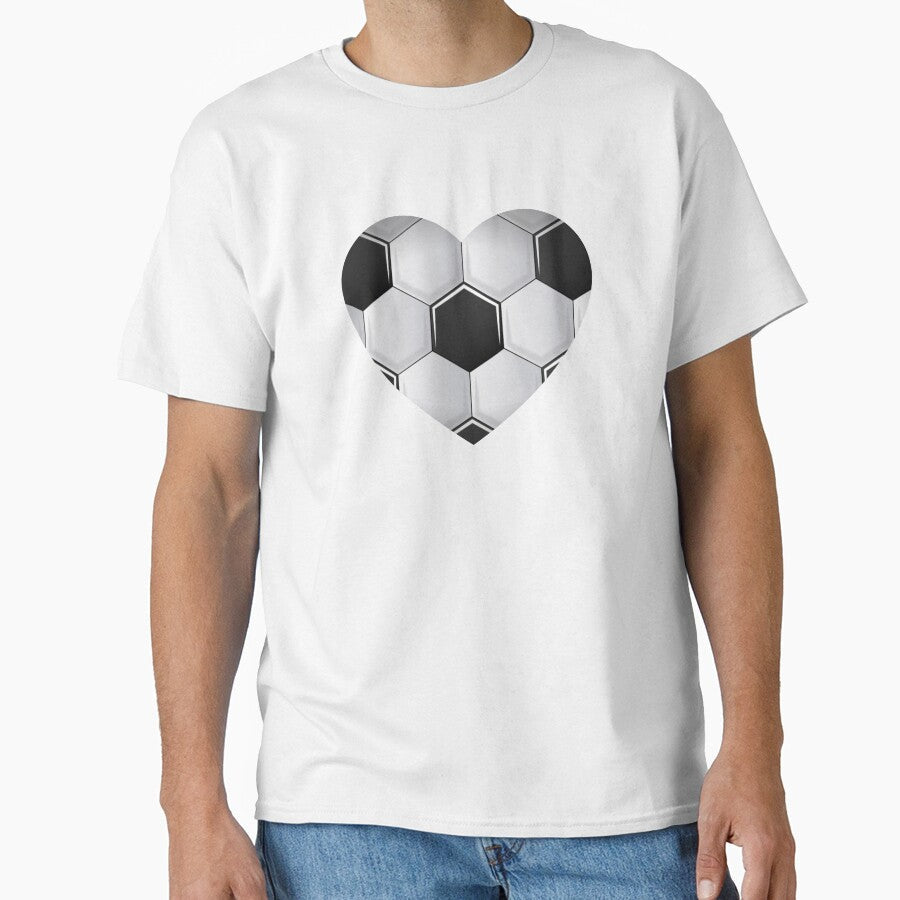 Love soccer heart sports football athletic by Gossip - Adult & Kids T-Shirts, Sweatshirts & Hoodies apparel design preview 1