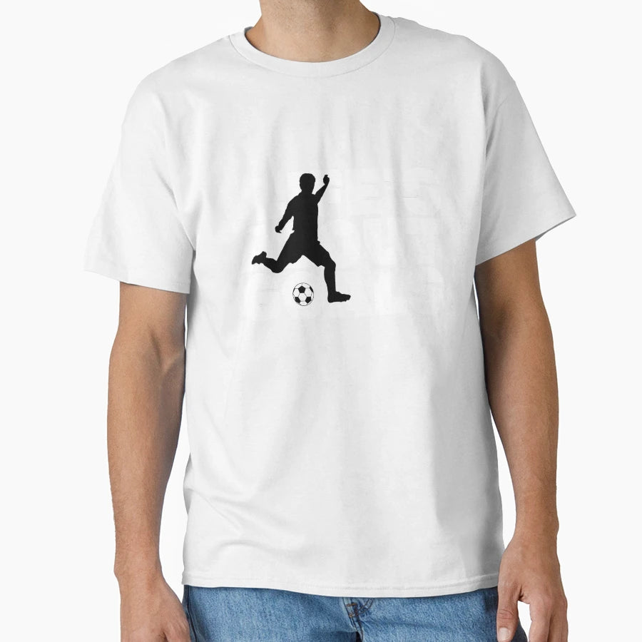 Life Is About Goals Soccer T-Shirt - Custom Art Print Unisex - T-Shirt, Sweatshirt, Hoodie