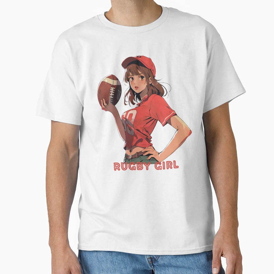 Rugby Anime Sports And Fun T-Shirt - Casual Everyday Wear Men Women - T-Shirt, Sweatshirt, Hoodie