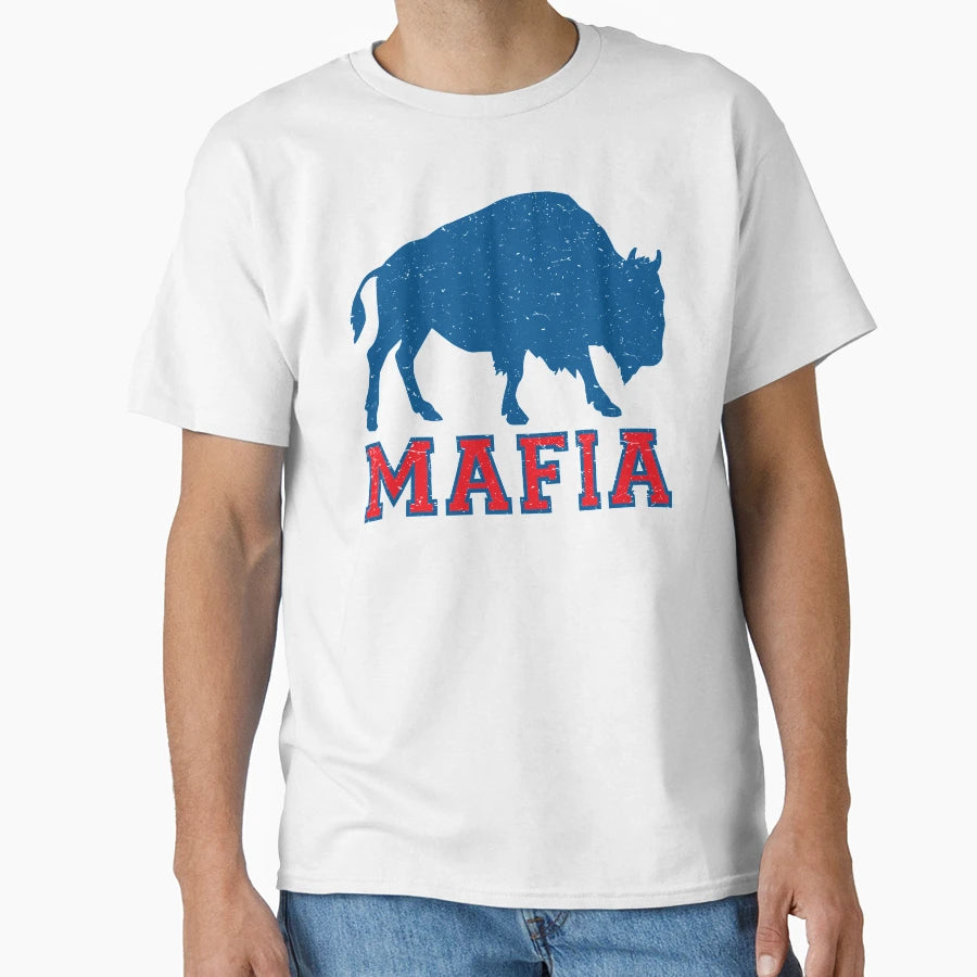 Bills Mafia Ii Football Fan T-Shirt - Minimalist Print Unisex - T-Shirt, Sweatshirt, Hoodie