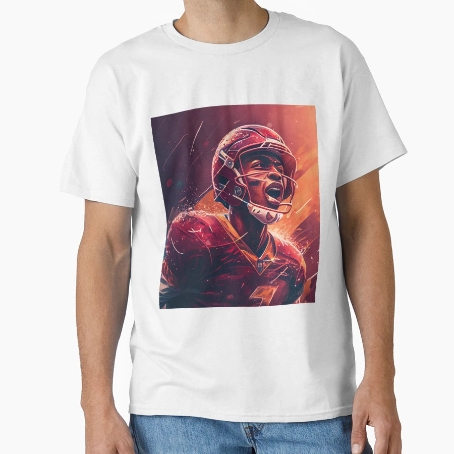 Quarterback General Charging T-Shirt - Streetwear Style for Adults - T-Shirt, Sweatshirt, Hoodie