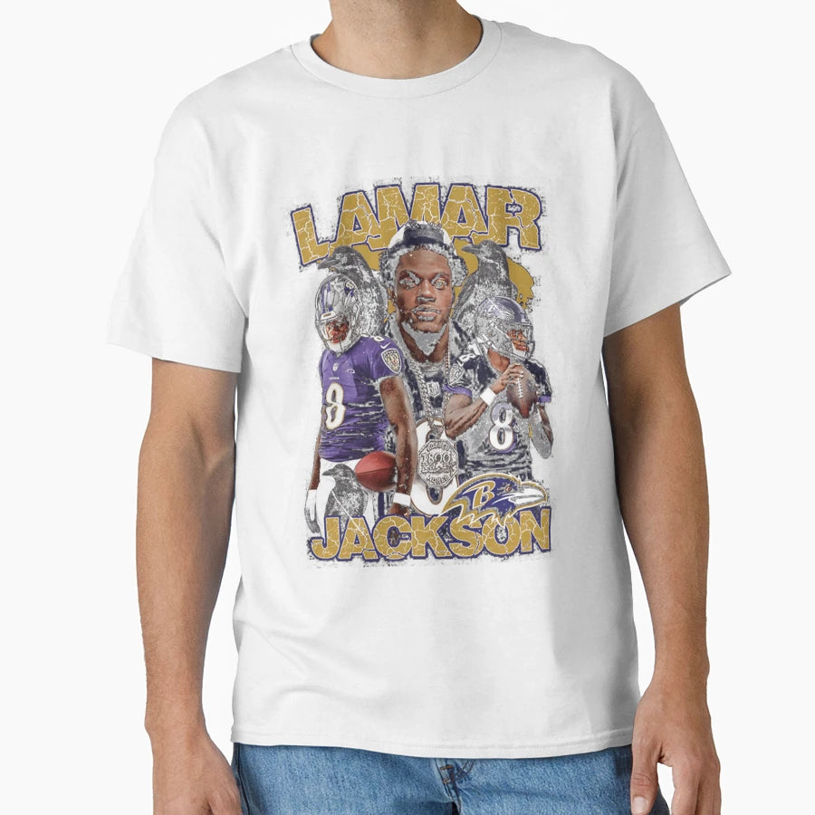 Lamar Collage T-Shirt - Fun Novelty Design for Adults - T-Shirt, Sweatshirt, Hoodie