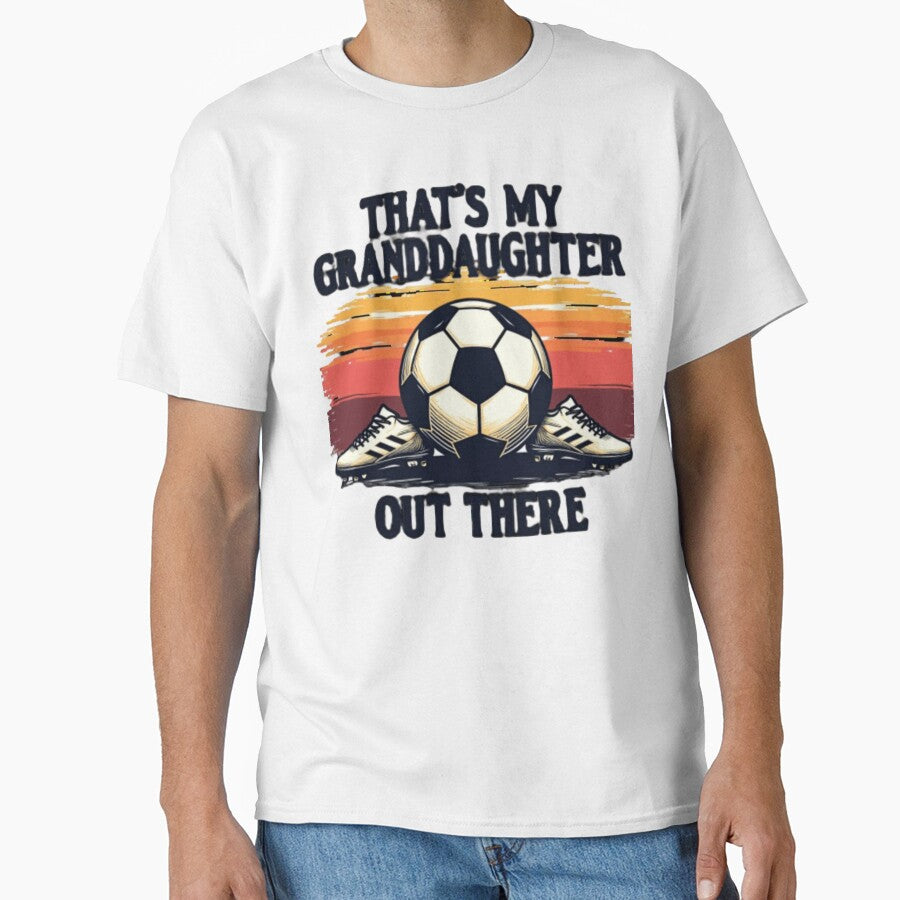 That's My Soccer Granddaughter by Pixel-Lair - Adult & Kids T-Shirts, Sweatshirts & Hoodies apparel design preview 1