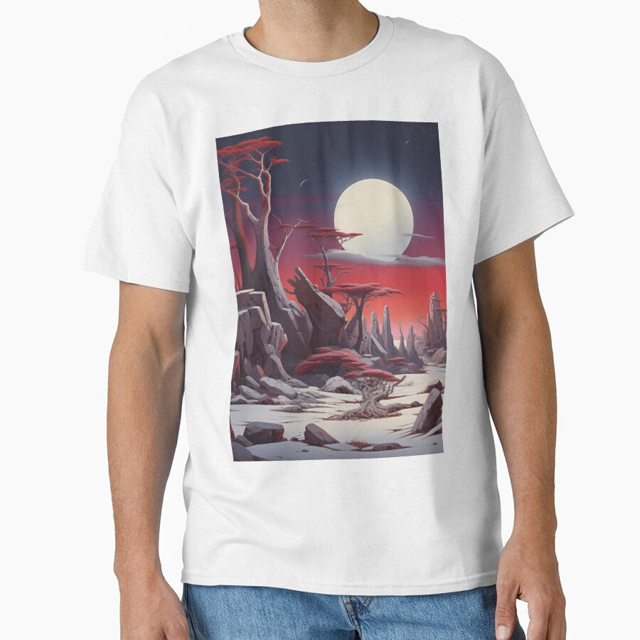 Bad Lands Wasteland Dreamscapes Harsh Terrain by - Adult & Kids T-Shirts, Sweatshirts & Hoodies apparel design preview 1