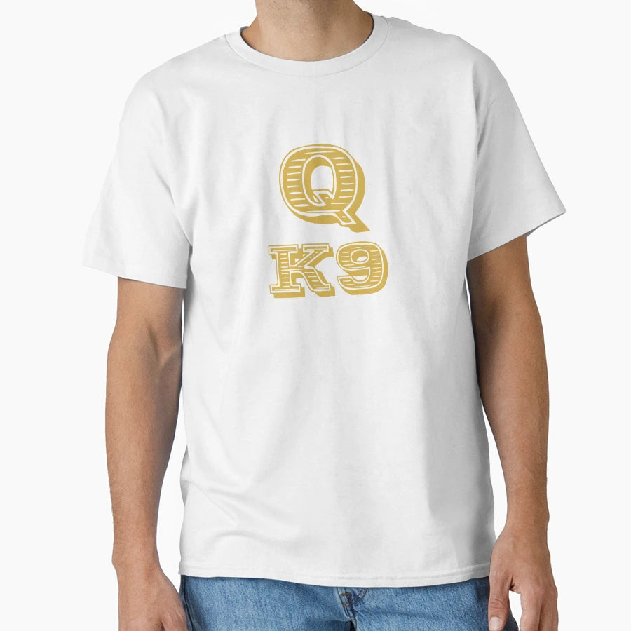 Big Omega Que Dawg Royal Purple And Old T-Shirt - Novelty Apparel Unisex - T-Shirt, Sweatshirt, Hoodie
